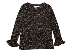 Soft Gallery bluse Elia jet black flowerdust